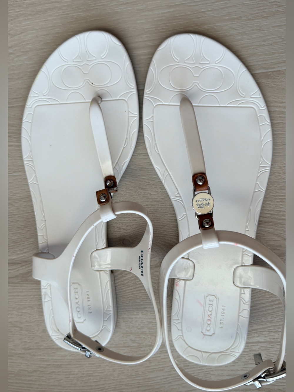 Coach Sandals / Flip-flops size 9